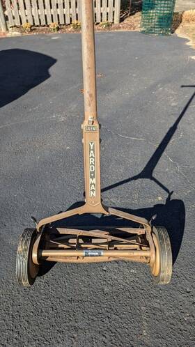 1010-5 Yard-man Vintage Push Mower 18 Inch Model