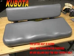 Kubota New Seat Cover. 2006-10 Gray 982A.. Fixed Price $89.95.