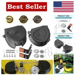 Complete GY21084C Shield & GY21943B Brake Pad Set For John Deere Tractors. Fixed Price $56.66.