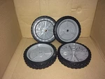 Craftsman Oem 7" Walk-behind Push Wheels 4PK Fits Most Mowers Husqarna Usa. Fixed Price $26.99.