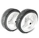 2 Pc Lawn Mower Front Wheel For Craftsman 917.376591 917.377100 917.3706 6.75 Hp. Fixed Price $34.96.