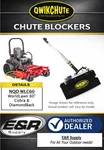 Qwikchute Blocker For Worldlawn Cobra & Diamonback 60" Deck, NQD-WLC60. Fixed Price $388.32.