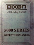 Dixon Ztr 5423 5502 5601 5000 Series Riding Mower Tractor Owner & Parts Manual. Fixed Price $62.89.