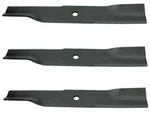 3 High Lift Big Dog Mower Deck Blades - 48'' Fits Alpha Mp, Stout Models. Fixed Price $48.99.