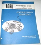 Ford 48" Rotary Mower Deck (for Lawn Garden Tractor) Operators Manual Original!. Fixed Price $11.99.