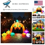 14.5FT Led Lighted Inflatable Pumpkin House Giant Walk-in Halloween Decoration. Fixed Price $155.19.