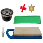 Air Oil Filter Tune Up Kit For Briggs & Stratton Fit Craftsman LT1000 15-18.5 Hp. Fixed Price $26.15.