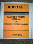 Kubota BX24D Farm Tractor Mower Master Parts Guide & Operator Manual Binder. Fixed Price $33.85.