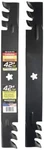 Mower Mulching Blade Set For 42" Deck Craftsman LT1000 LT2000 Dyt 4000 YS4500. Fixed Price $69.92.