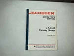 Jacobsen LF3810 Operators Manual LF-3810 Fairway Reel Mower 67760. Fixed Price $11.99.