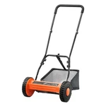 16" Manual Push Reel Lawn Mower 5-BLADE Adjustable Height Grass Catcher 2 Wheels. Fixed Price $67.99.