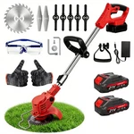 21V Electric Cordless Grass Garden Edger Cutter W/ Battery. Fixed Price $34.99.