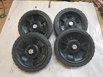 Craftsman 7" Mower Wheels Set Of 4 CM11A-02T8793 20" Push Lawn Oem. Fixed Price $38.87.