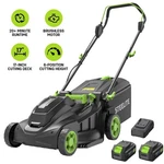 Deli Steelite 42V 17IN Cordless Electric Lawn Mower W/ 2X4.0AH Battery & Charger. Fixed Price $217.99.
