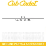 Mtd 720-04146 Quick Release Knob Remington Troy-bilt TBE25 TBE15 RM212B RM212A. Fixed Price $10.95.