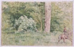 Franz Kopallik (1860-1931) "in Wienerwald (vienna Woods)" Watercolor, C.1900 (1). Fixed Price $170.00.