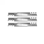 Three (3) Mulch Blades For Snapper Pro Mower Deck - 61'' S125XT, S175X, S200XT. Fixed Price $46.95.
