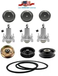 Complete 48" Spindle Pulley Belt Kit For Husqvarna YTH2348 YTA24V48 YTH22K48. Fixed Price $179.89.
