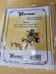 Ventrac Model LM520 & LM600 Mowers, Operator's Manual Parts Drawings 2015. Fixed Price $43.97.