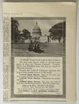 1913 Coldwell Lawn Mowers Print Ad Newburgh N. Y. Capital Building. Fixed Price $7.49.