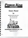 Power King 1614 1616 1618 2414 2416 2418 Tractor Operators Parts Manual. Fixed Price $29.99.