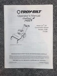 Troy-bilt F753B Operator's Manual 770-10602F 2003 Wide-cut Mower. Fixed Price $9.99.