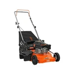 Yardmax Walk Behind Gas Push Mower Side Discharge Rear Bag Adjustable Height. Fixed Price $320.79.