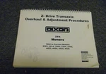 Dixon Ztr 3014 Mower Z-drive Transaxle Overhaul & Adjustments Manual 1994-UP Xz. Fixed Price $81.75.
