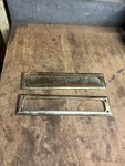 Vintage Old Letters Flip Door Slot Gravity Guard Hardware. Fixed Price $29.99.