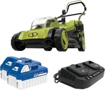 Sun Joe Cordless Electric Push Lawn Mower With 6-POSITION Height Adjustment, 11-. Fixed Price $262.50.
