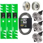 Deck Kit Blade Spindle Belt Idler For John Deere E140 E150 E160 E170 X165. Fixed Price $107.95.