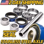 Improved Axle & Bearing Kit For Scag 43583 482621 482622 43584 - 304SS Upgrade. Fixed Price $23.99.