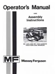 Massey Ferguson MF1855 Garden Tractor Mower Operators Manual. Fixed Price $14.18.