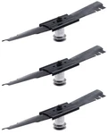 3-PACK Toro 144-3177-03 Lawn Mower Blade With Extras Oem New. Fixed Price $39.89.