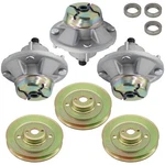 Caltric Spindle Assembly W/pulley Deck 48" 54" For John Deere Z425 Z435 Z445. Fixed Price $120.98.