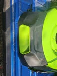 Greenworks Pro 21" 60V Mower Front Grab Handle Bumper New C4100440-00. Fixed Price $50.00.