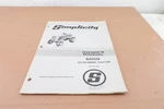 Simplicity Baron 3414 Riding Tractor Owner's Manual 178083. Fixed Price $5.00.