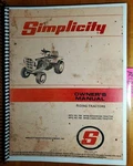Simplicity 758 3415S Sovereign & 756 3410S Landlord Riding Tractor Owner Manual. Fixed Price $17.99.