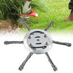 Universal Trimmer Head Grass Tools Steel Wire Wheel Garden Weed Brush Lawn Mower. Fixed Price $8.99.