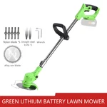 2026 New Cordless Handheld Electric Grass Trimmer Adjustable Lawn Mower Garden. Fixed Price $62.99.