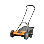 Lawnmaster LMRM1801 Push Reel Mower 18-INCH 5-BLADE 18INCH. Fixed Price $143.80.
