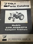 Colt 2310 2510 2712 Tractor Parts Book Manual AMIL26. Fixed Price $39.99.