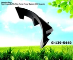 Genuine Toro 139-5440 Rear Grass Baffle Flex-force Power System 60V Recycler. Fixed Price $25.59.