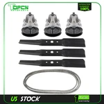 54" Deck Spindles Blades Belt Kit Fit For Cub Cadet RZTS54KW RZT-S54. Fixed Price $116.76.