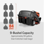 Husqvarna Triple Bagger Kit 9-BUSHEL Black Plastic Mesh 46-48 Inch Riding Mower. Fixed Price $300.00.