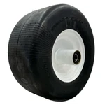 13X6.50-6 Smooth White Lawn Mower Wheel Assembly. Fixed Price $109.95.