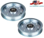 Flat Idler Pulley For Snapper 5021002SM Ferris. Fixed Price $29.99.