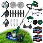 Cordless Lawn Mower And Weed Trimmer For Gardens. Fixed Price $72.97.