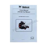 Bobcat ZT6100 Turf Mower Parts Catalog Manual 999601200101-. Fixed Price $75.00.