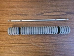 Gardena 380LI 4025-25 Lawn Mower Rear Roller Height Bar. Fixed Price $39.99.